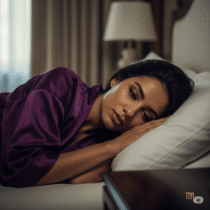 امرأة برج العقرب في السرير