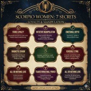 برج العقرب والنساء