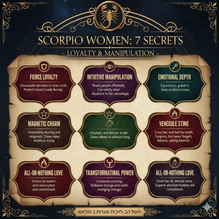 برج العقرب والنساء